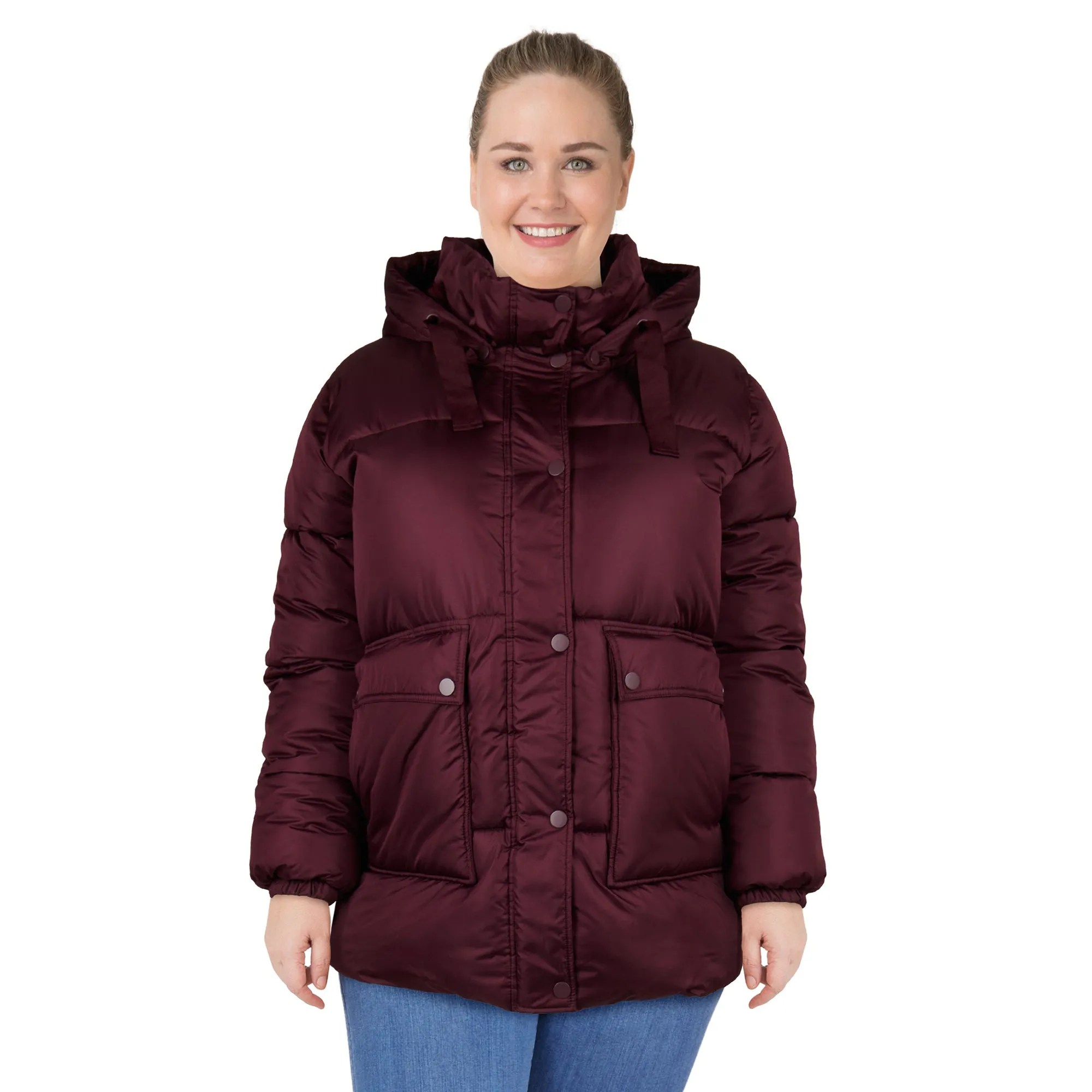 Mountain Ridge Women's Plus Puffer Jacket sold by Giant Tiger product image thumbnail 3