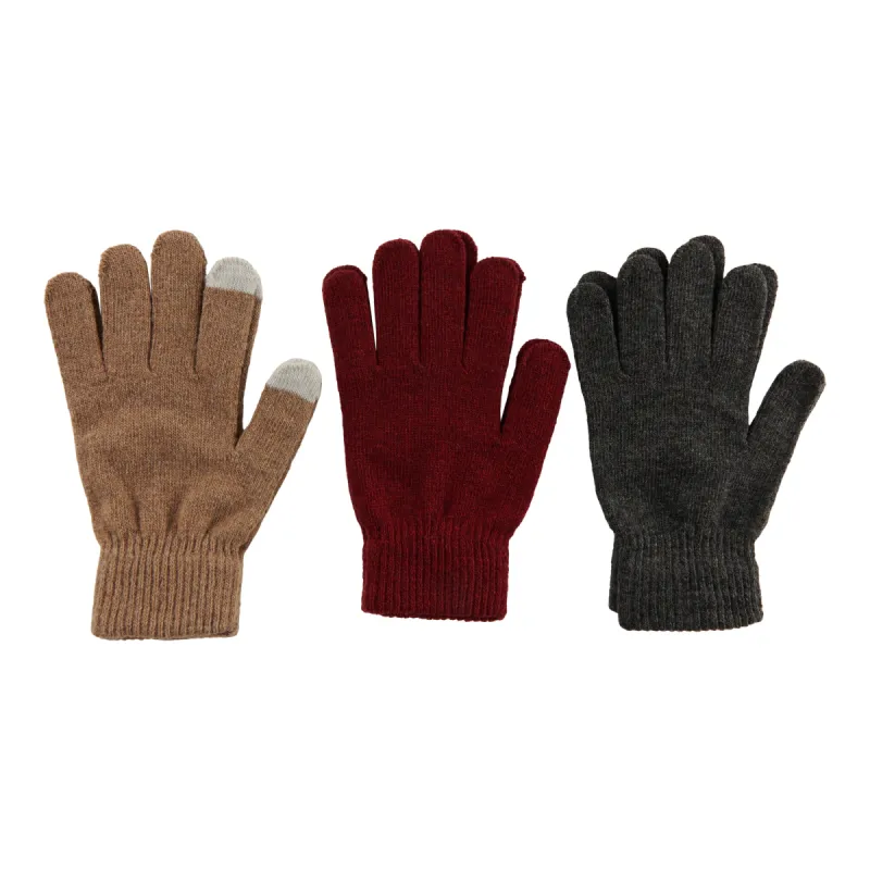 Women's Mini Winter Gloves, 3-Pack made by Giant Tiger