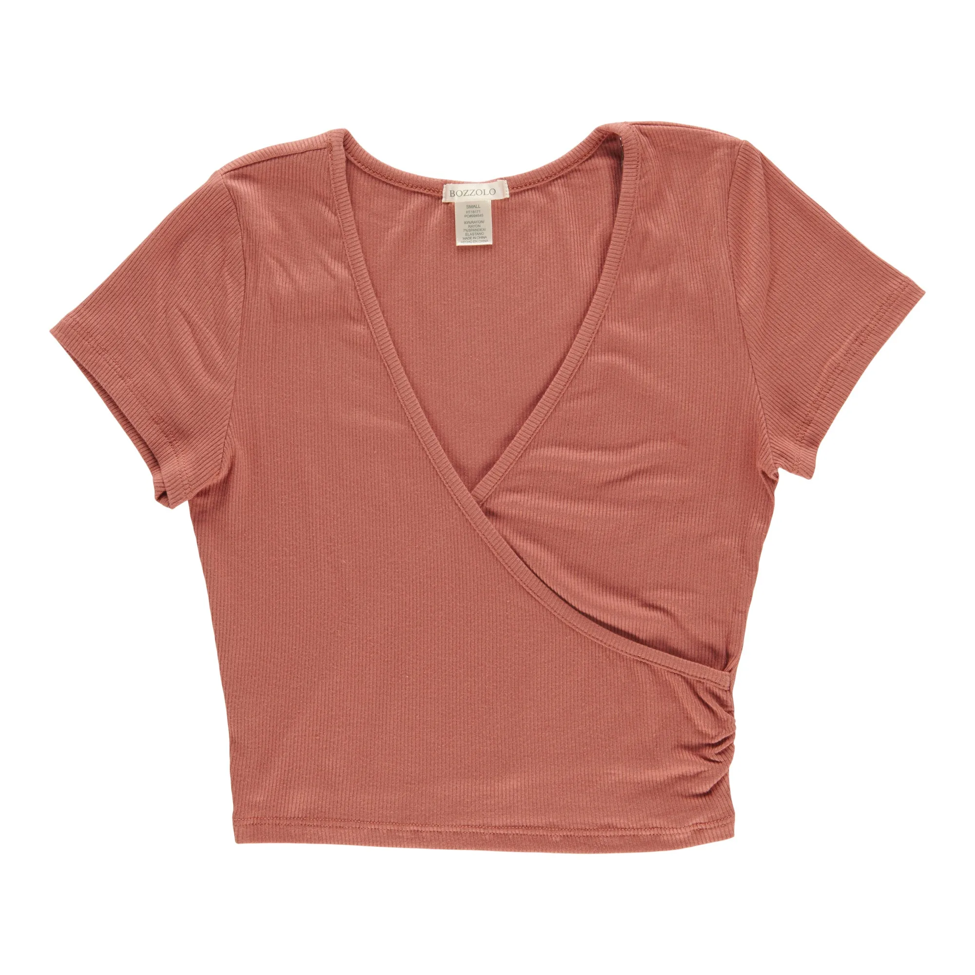 Women's Short Sleeve V-Neck Cropped T-Shirt sold by Giant Tiger product image thumbnail 4