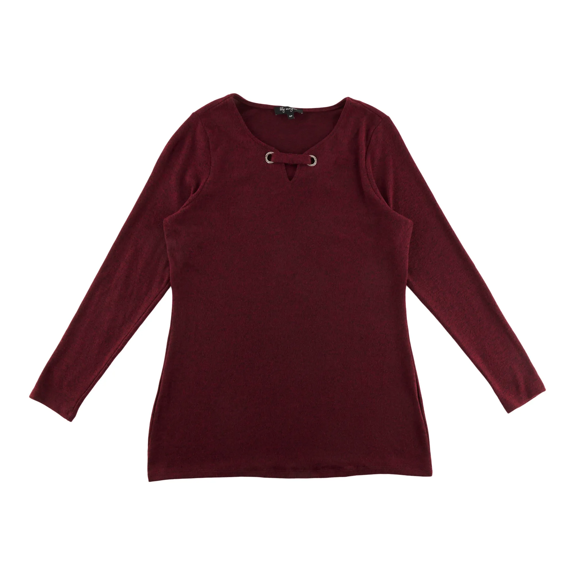 lily morgan Women's Jewel Eyelet Shirt sold by Giant Tiger