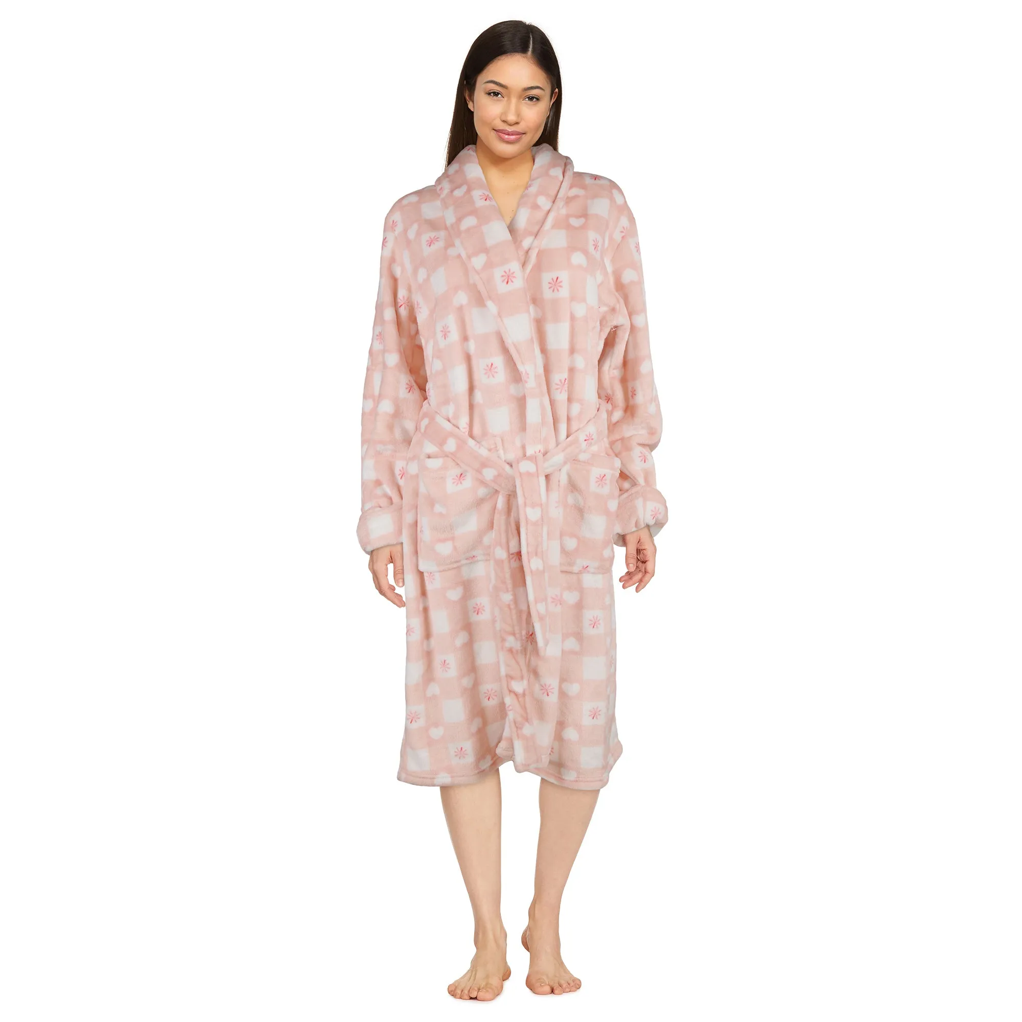 Cure Women's Soft Plush Robe sold by Giant Tiger product image thumbnail 2
