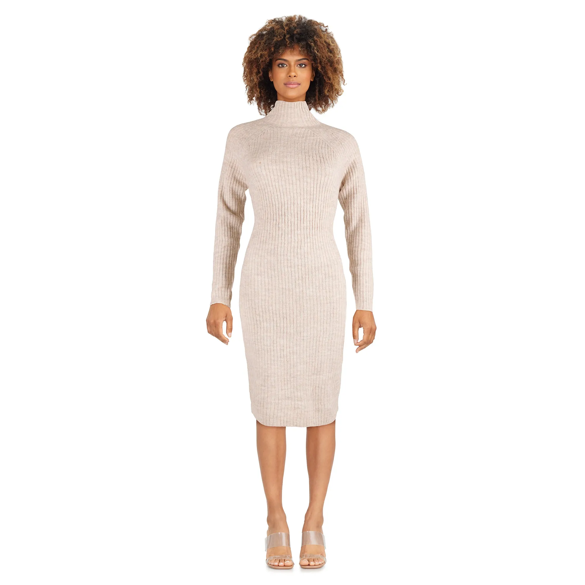 Women's Mock Neck Long Sleeve Sweater Dress sold by Giant Tiger product image thumbnail 2