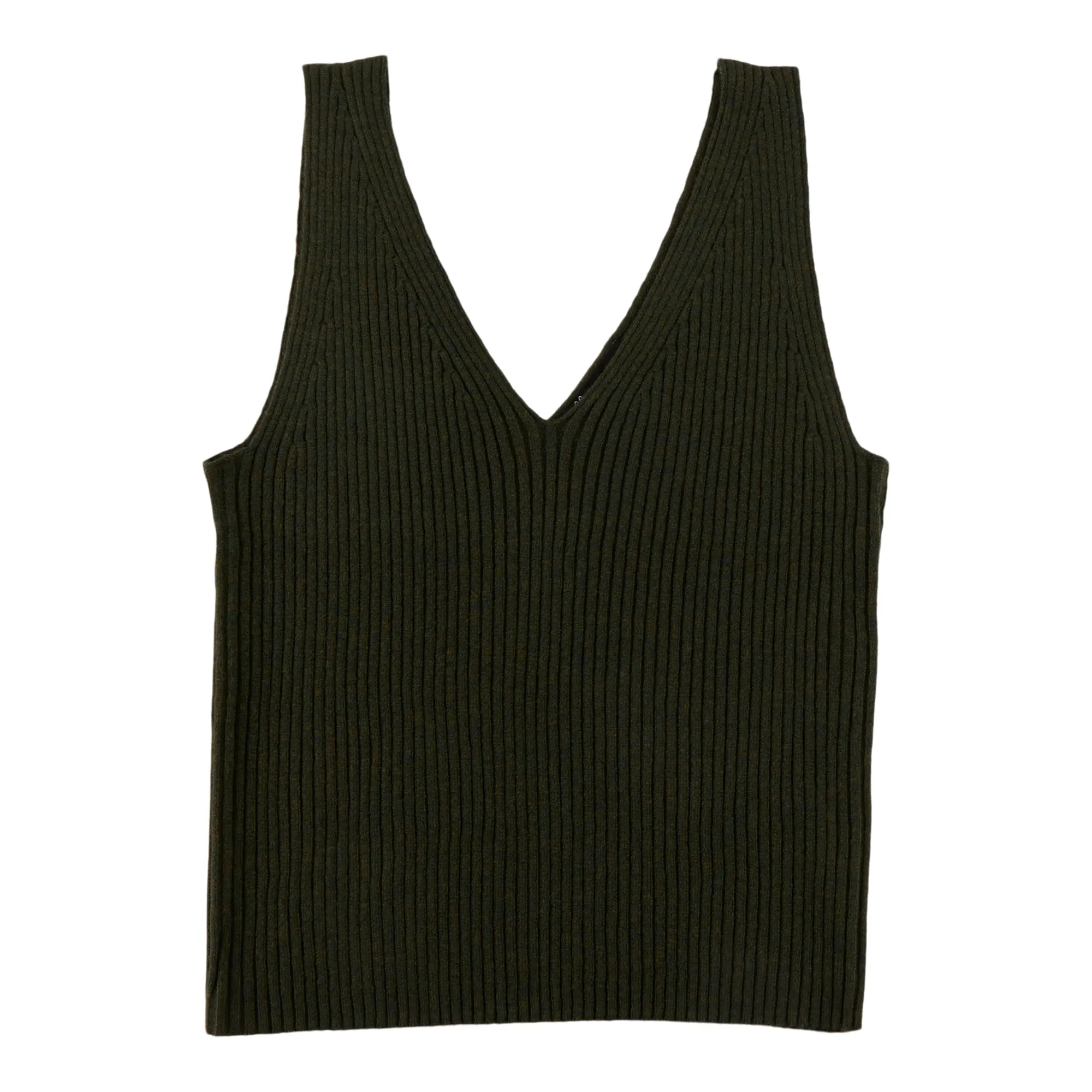 lily morgan Women's Ribbed V-Neck Tank sold by Giant Tiger product image thumbnail 5