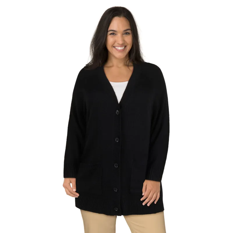 lily morgan Women's Plus Long Cardigan sold by Giant Tiger