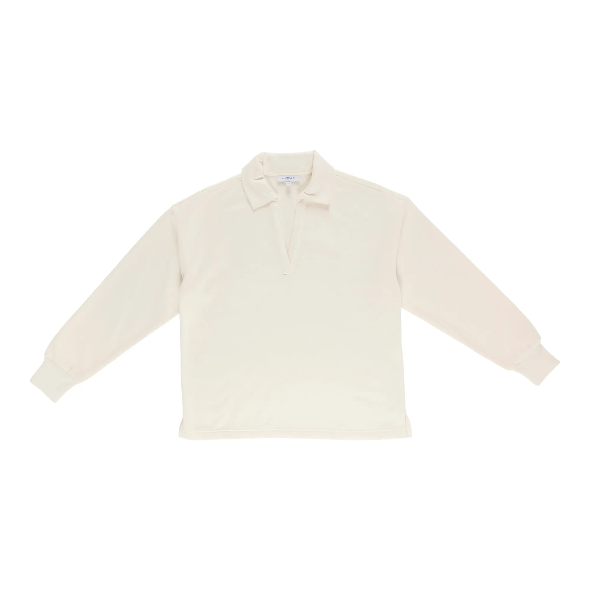 mySTYLE Women's Collared Long Sleeve Top sold by Giant Tiger product image thumbnail 2