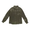 lily morgan Women's Satin Striped Blouse sold by Giant Tiger