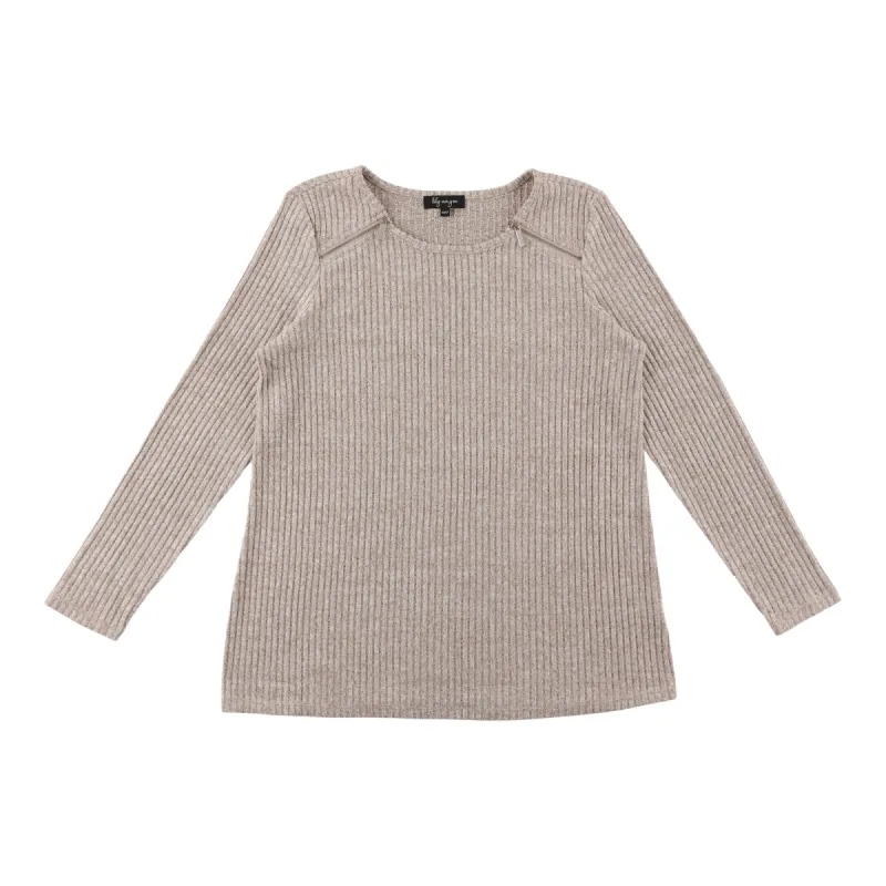 lily morgan Top with Zipper Detail sold by Giant Tiger