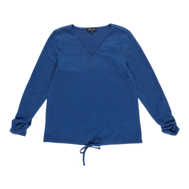 lily morgan Women's Tie Front Sweater sold by Giant Tiger