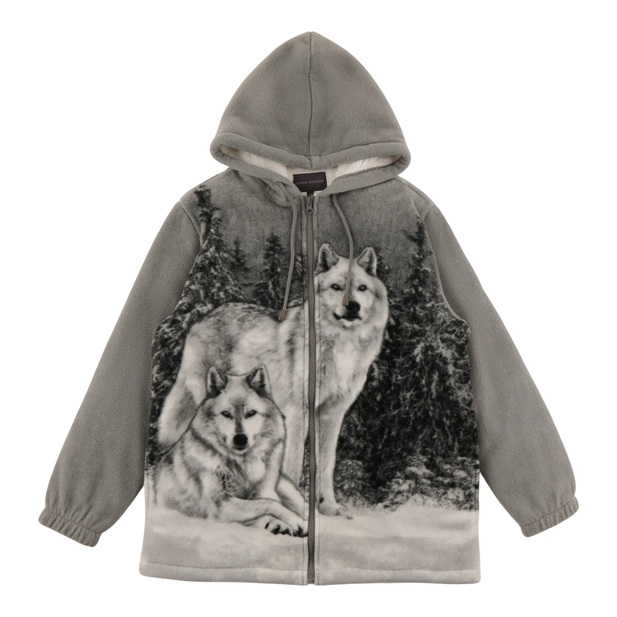 Classic Editions Women's Animal Sherpa Hoodie sold by Giant Tiger