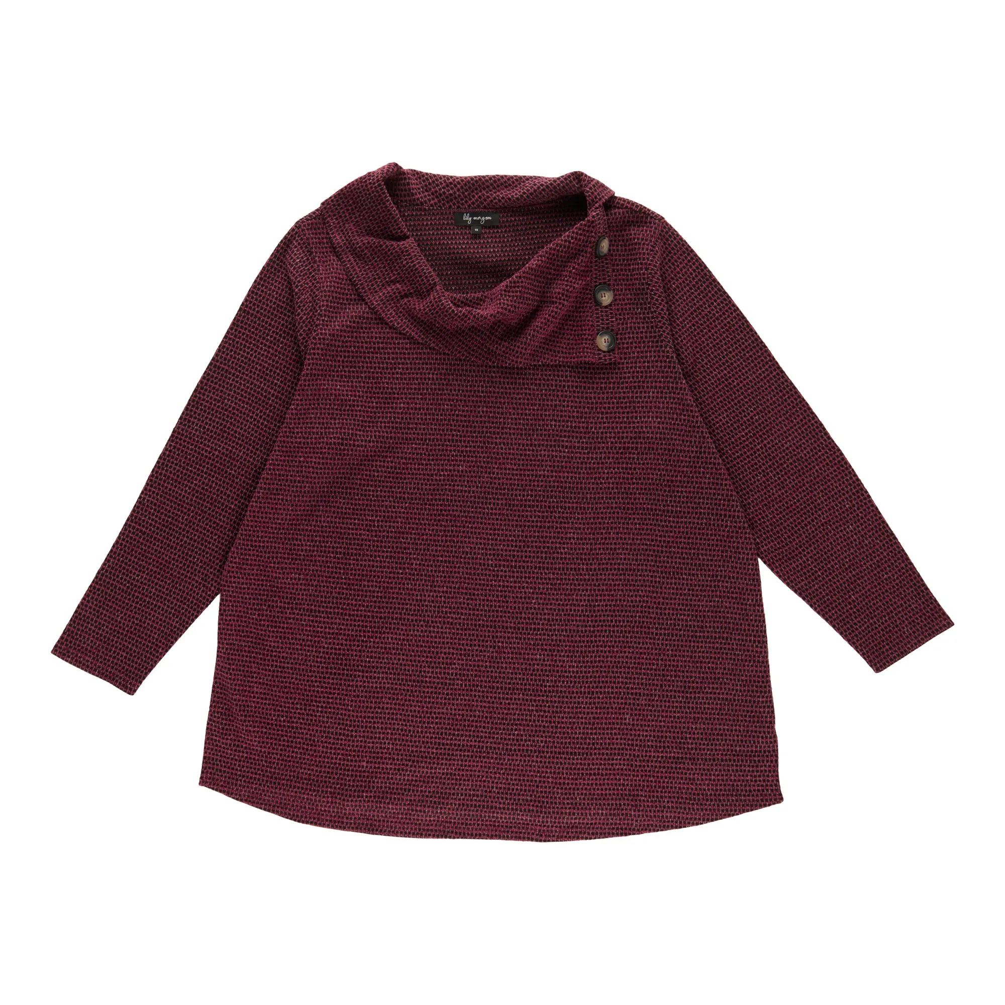 lily morgan Women's Plus Cowl Neck Sweater sold by Giant Tiger product image thumbnail 3