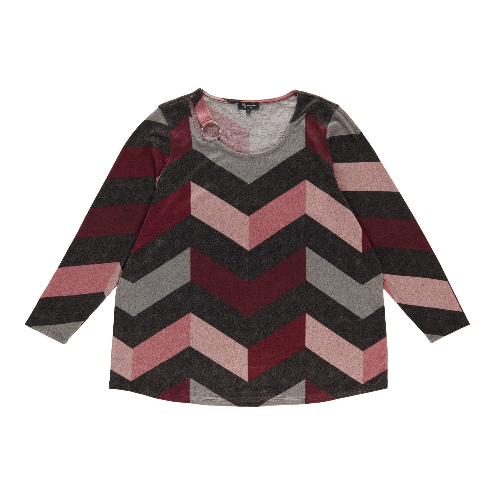 lily morgan Women's Plus Long Sleeve Top sold by Giant Tiger product image thumbnail 2