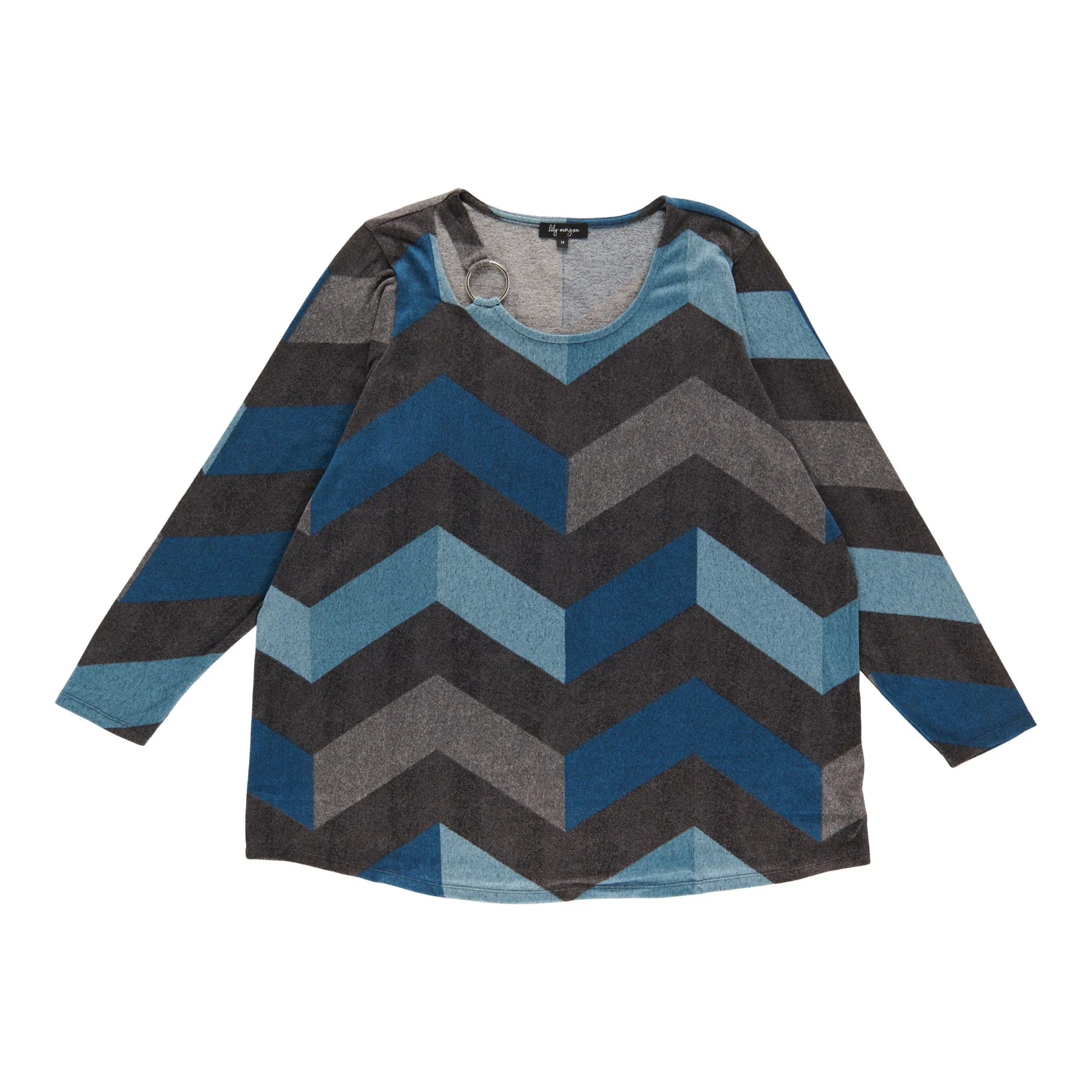 lily morgan Women's Plus Long Sleeve Top sold by Giant Tiger product image thumbnail 3