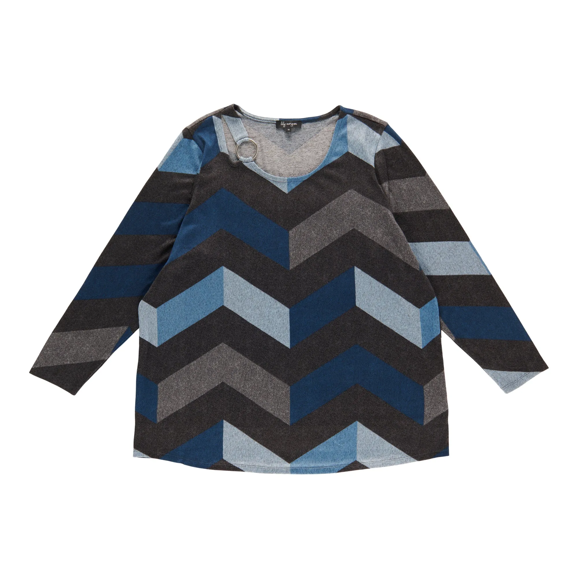 lily morgan Women's Plus Long Sleeve Top sold by Giant Tiger