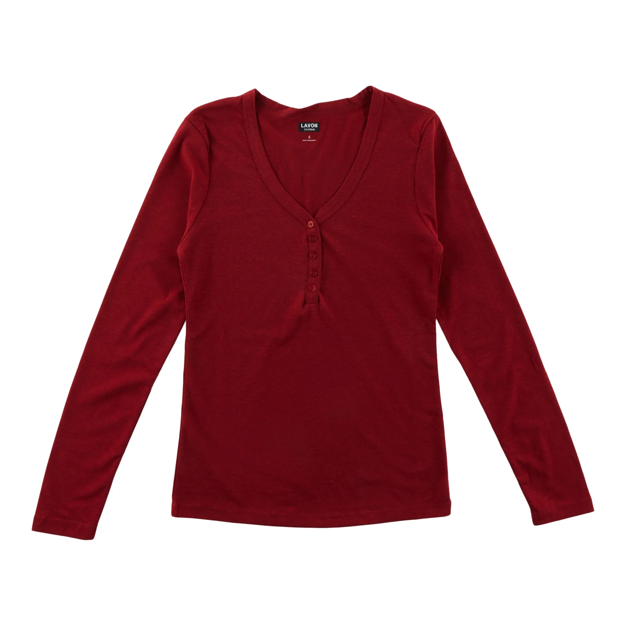 Women's Henley Long Sleeve Top sold by Giant Tiger product image thumbnail 2