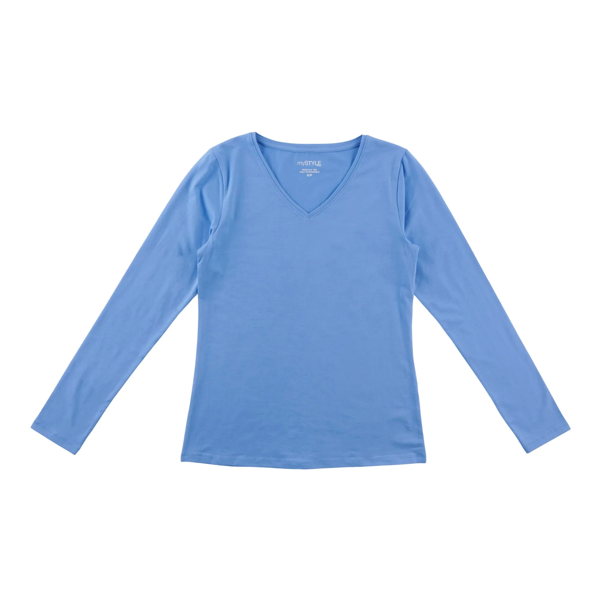 mySTYLE Women's V-Neck Long Sleeve Tee sold by Giant Tiger