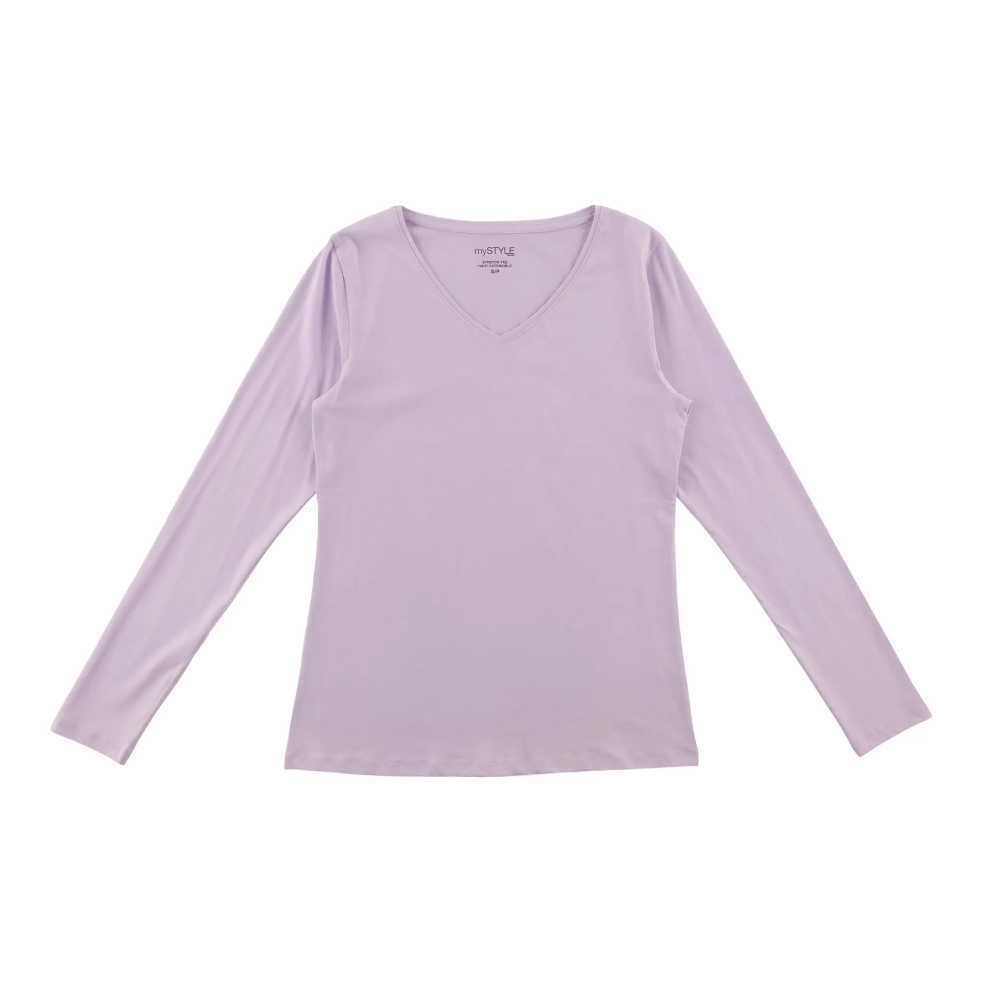 mySTYLE Women's V-Neck Long Sleeve Tee sold by Giant Tiger product image thumbnail 2