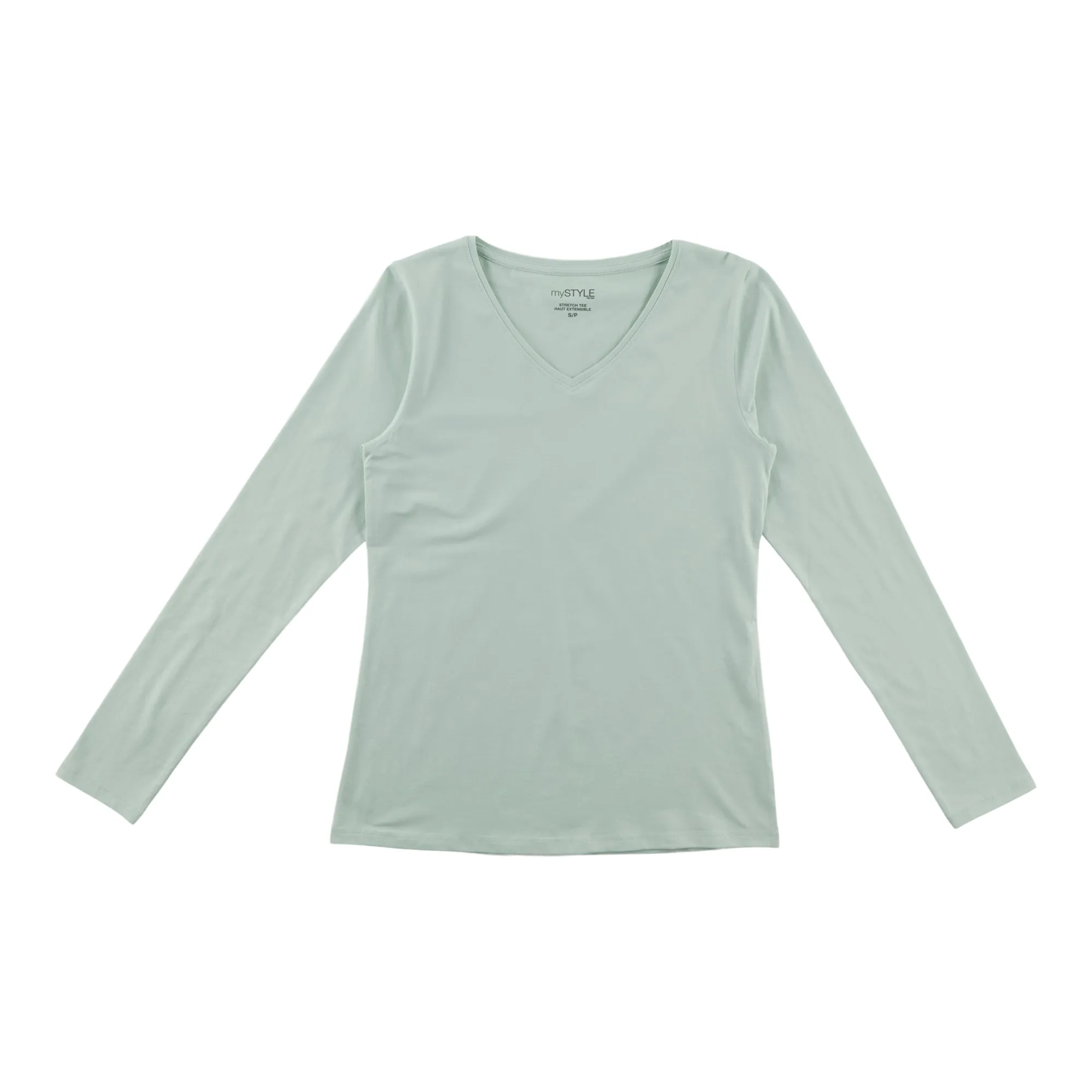 mySTYLE Women's V-Neck Long Sleeve Tee sold by Giant Tiger product image thumbnail 3