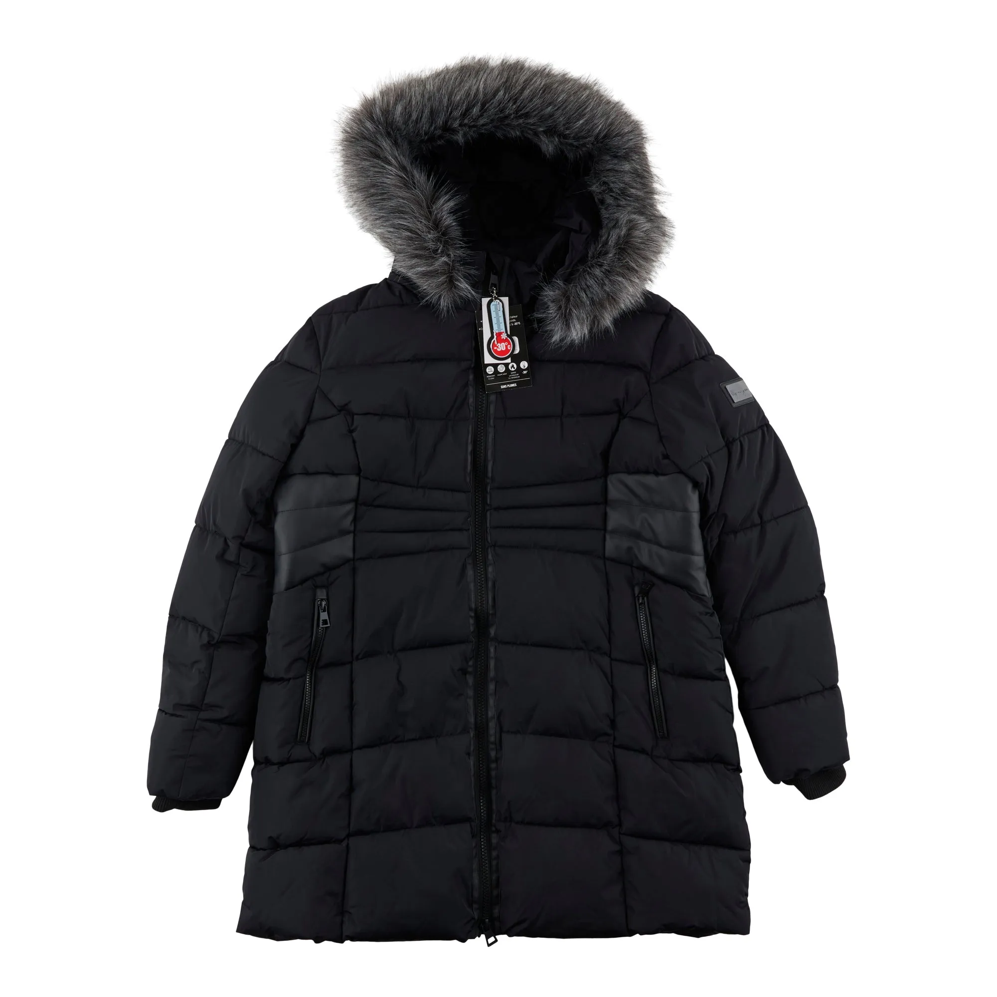 lily morgan Women's Plus Deluxe Quilted Parka sold by Giant Tiger