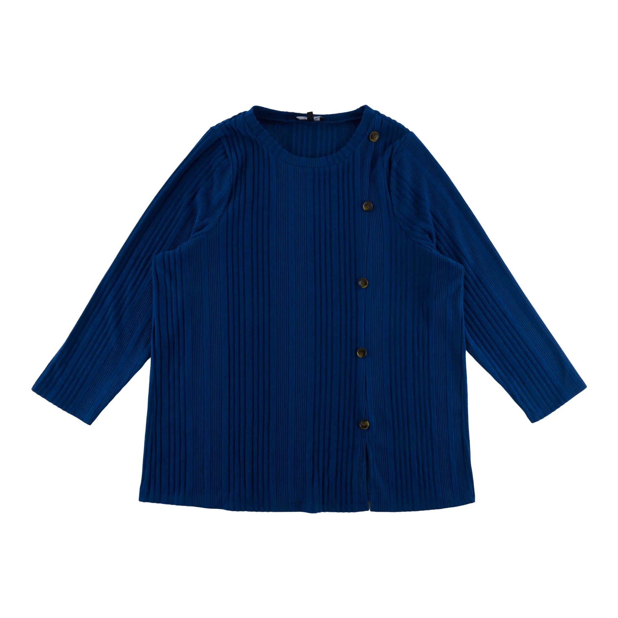 lily morgan Women's Plus Ribbed Top with Side Buttons sold by Giant Tiger product image thumbnail 3