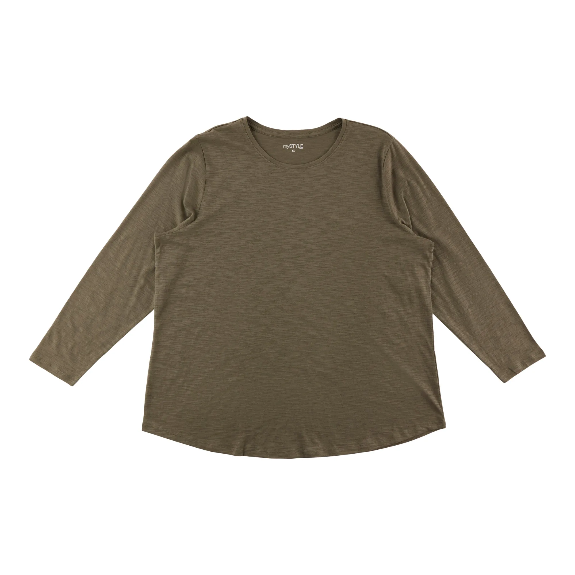 mySTYLE Women's Plus Long Sleeve Top sold by Giant Tiger product image thumbnail 2