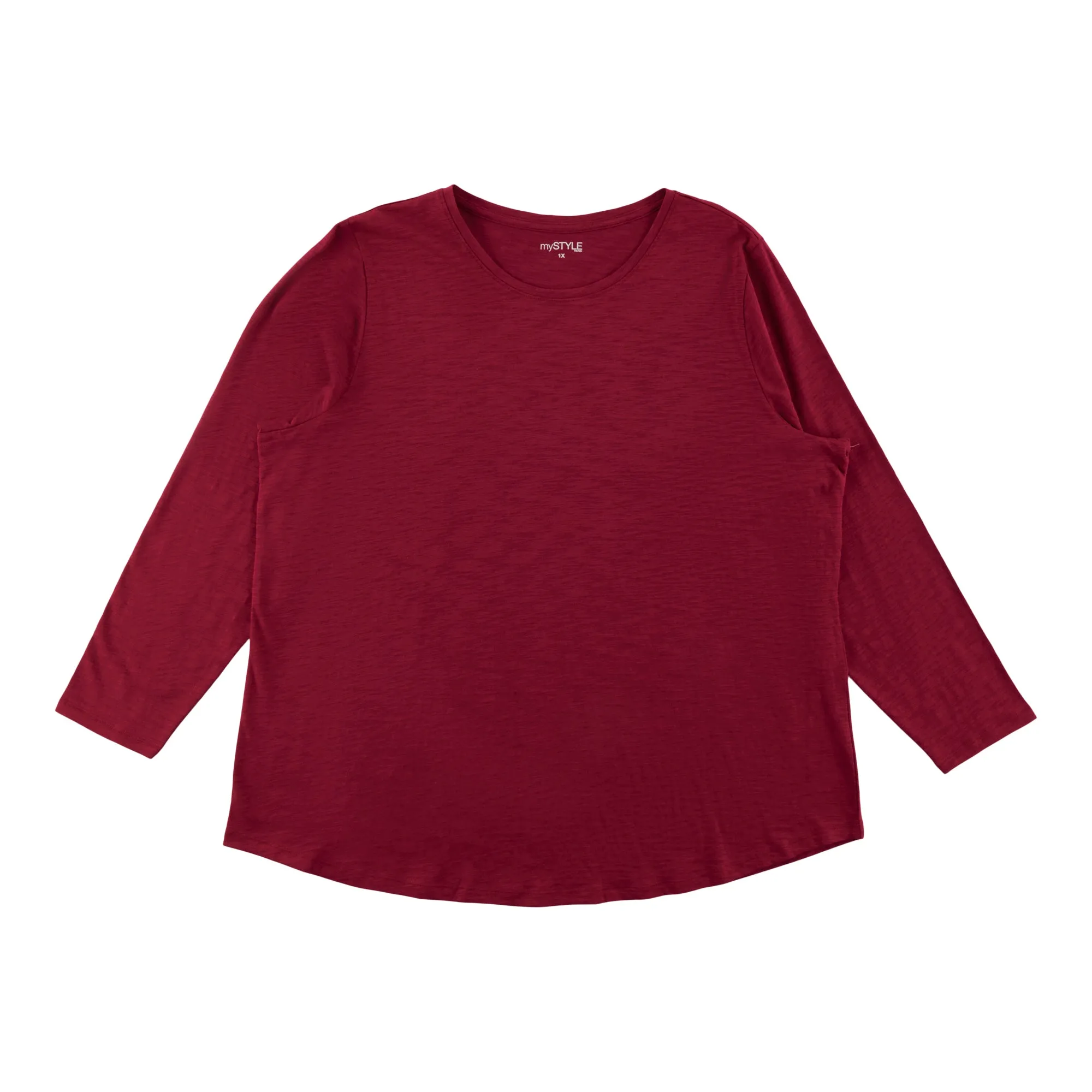 mySTYLE Women's Plus Long Sleeve Top sold by Giant Tiger product image thumbnail 4