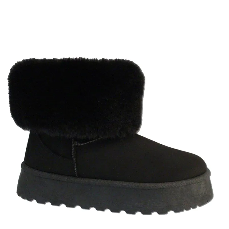 mySTYLE Women's Foldover Yuggy Boots sold by Giant Tiger