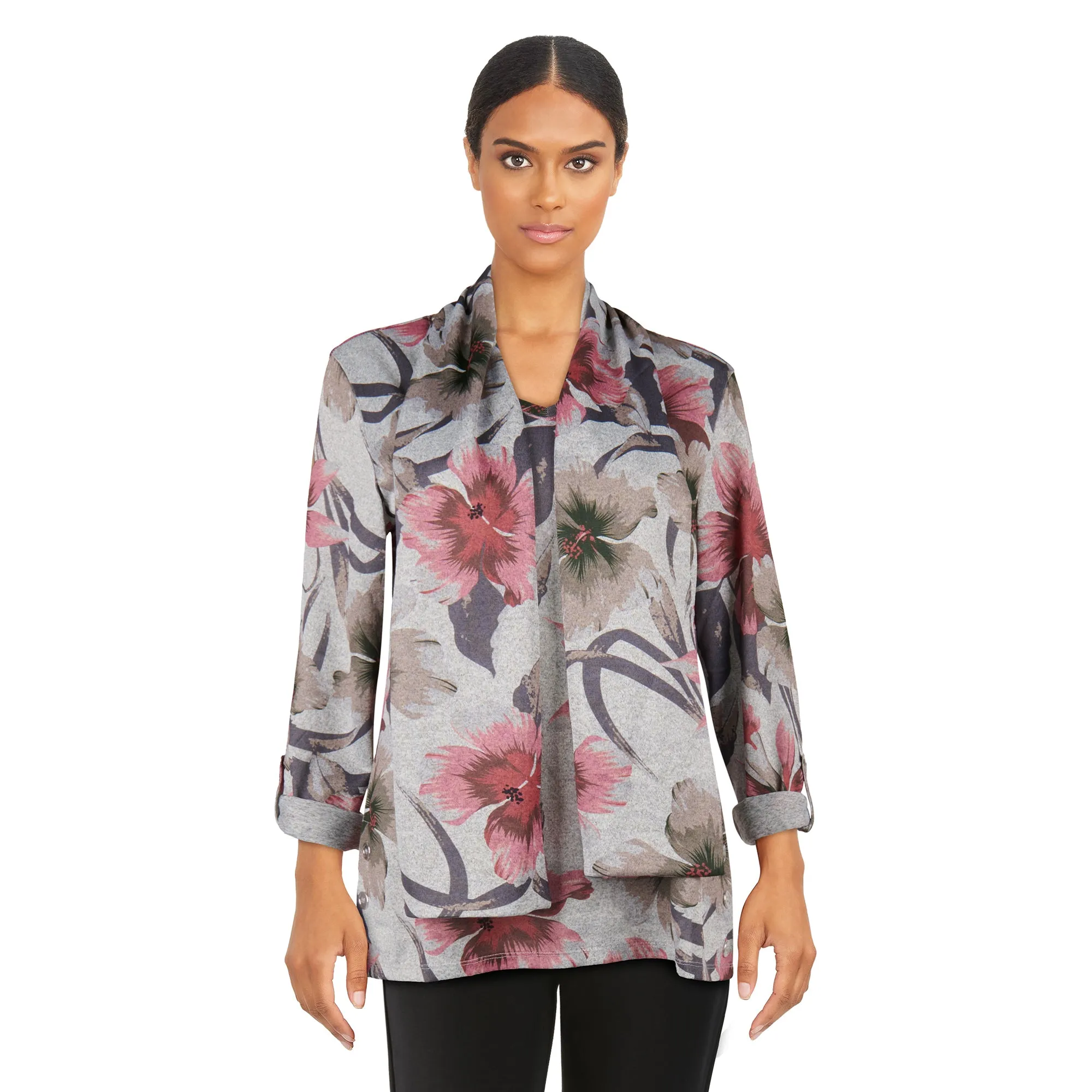 Classic Editions Women's Top with Scarf sold by Giant Tiger product image thumbnail 3