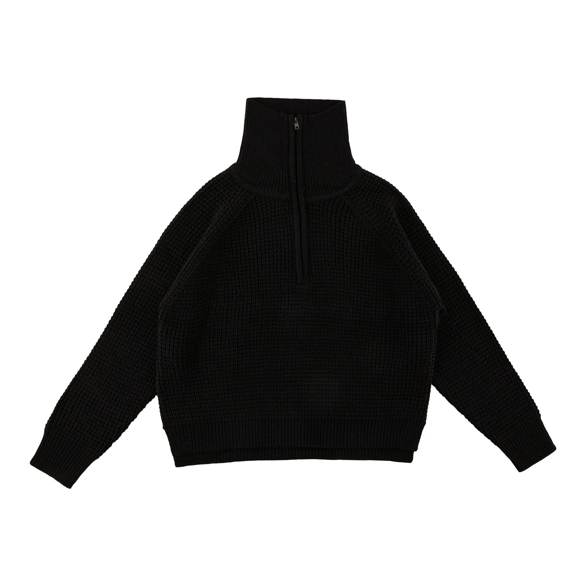 mySTYLE Women's Waffle Zip Sweater sold by Giant Tiger