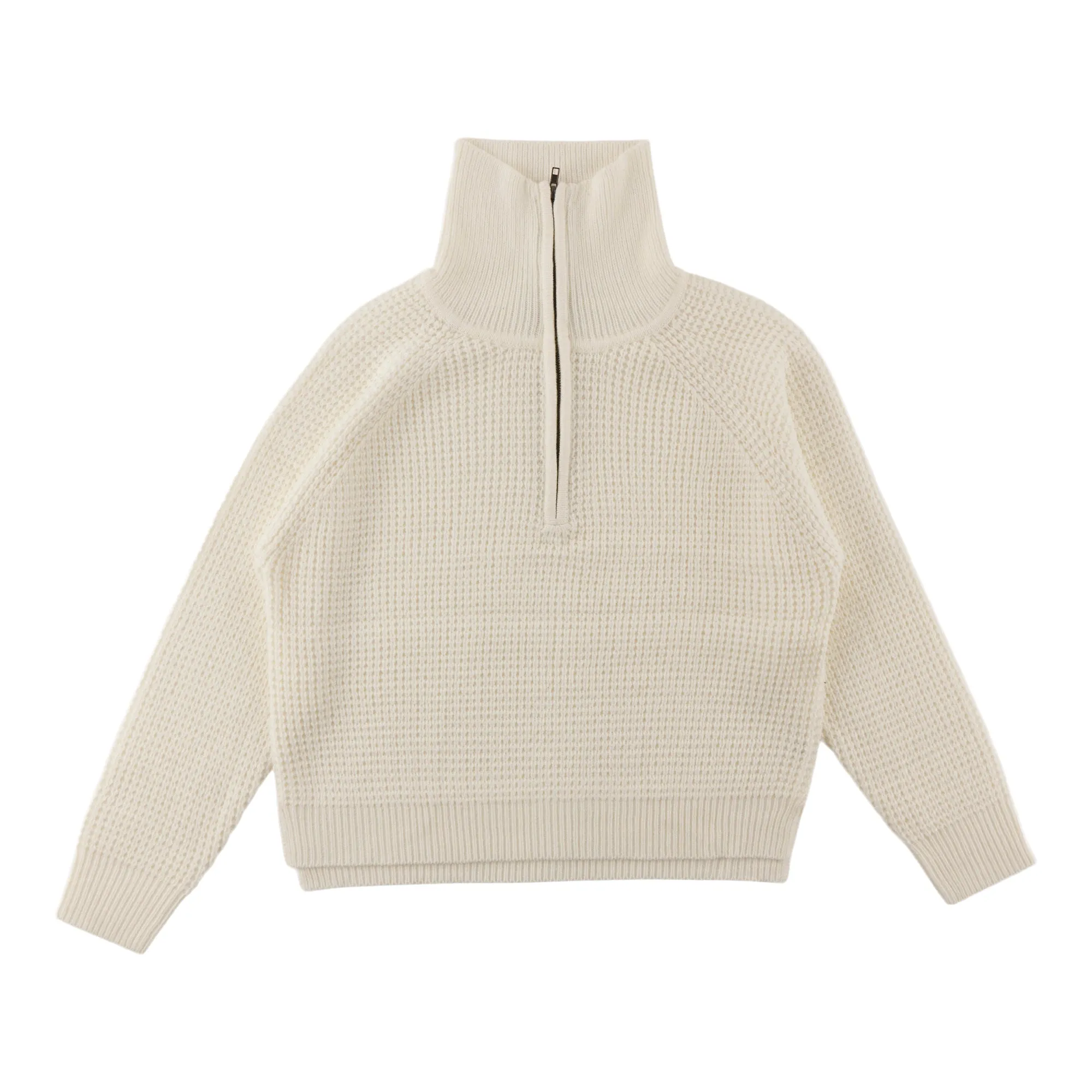 mySTYLE Women's Waffle Zip Sweater sold by Giant Tiger product image thumbnail 2