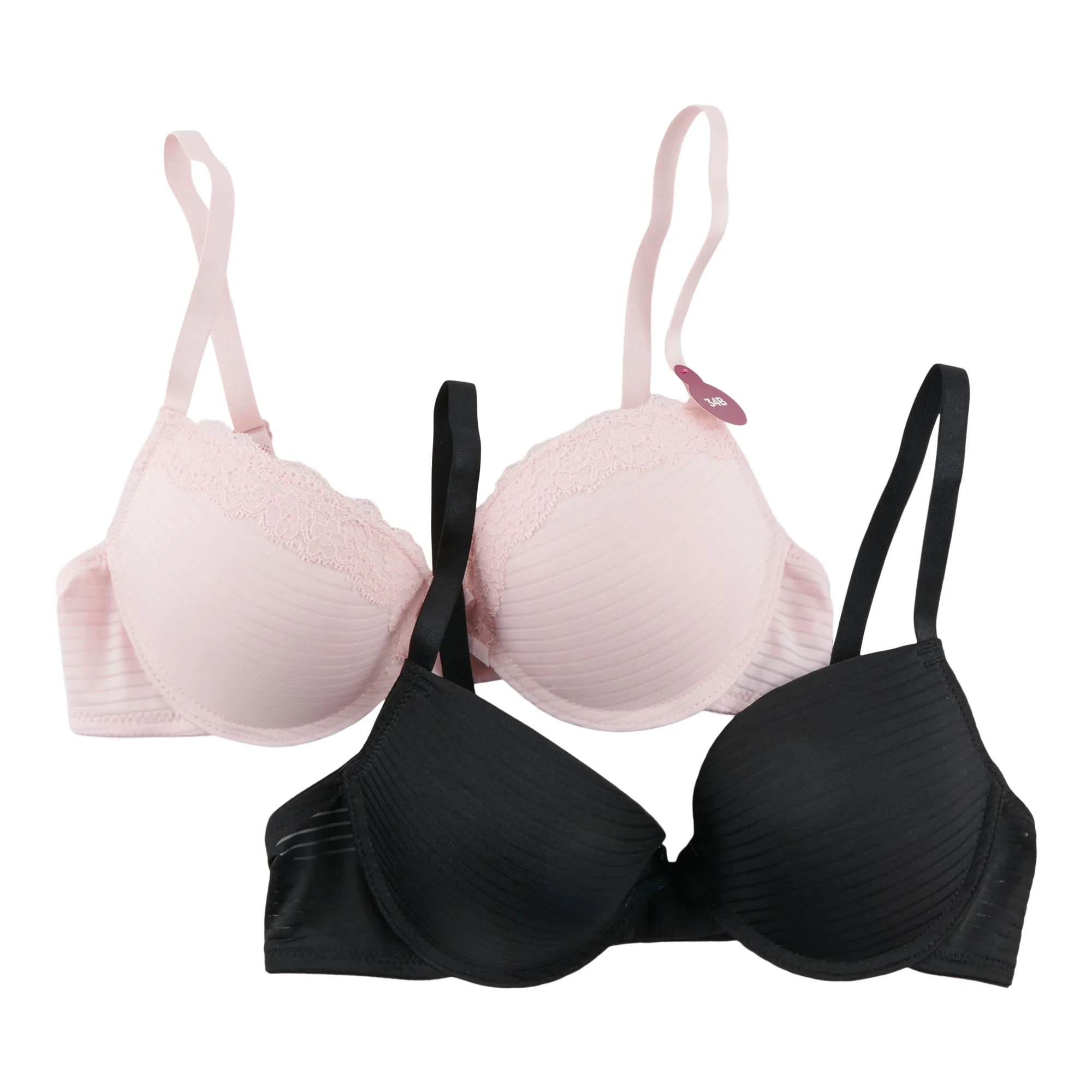 Carisma Women's Shadow Stripe Bra, 2-Pack sold by Giant Tiger product image thumbnail 2