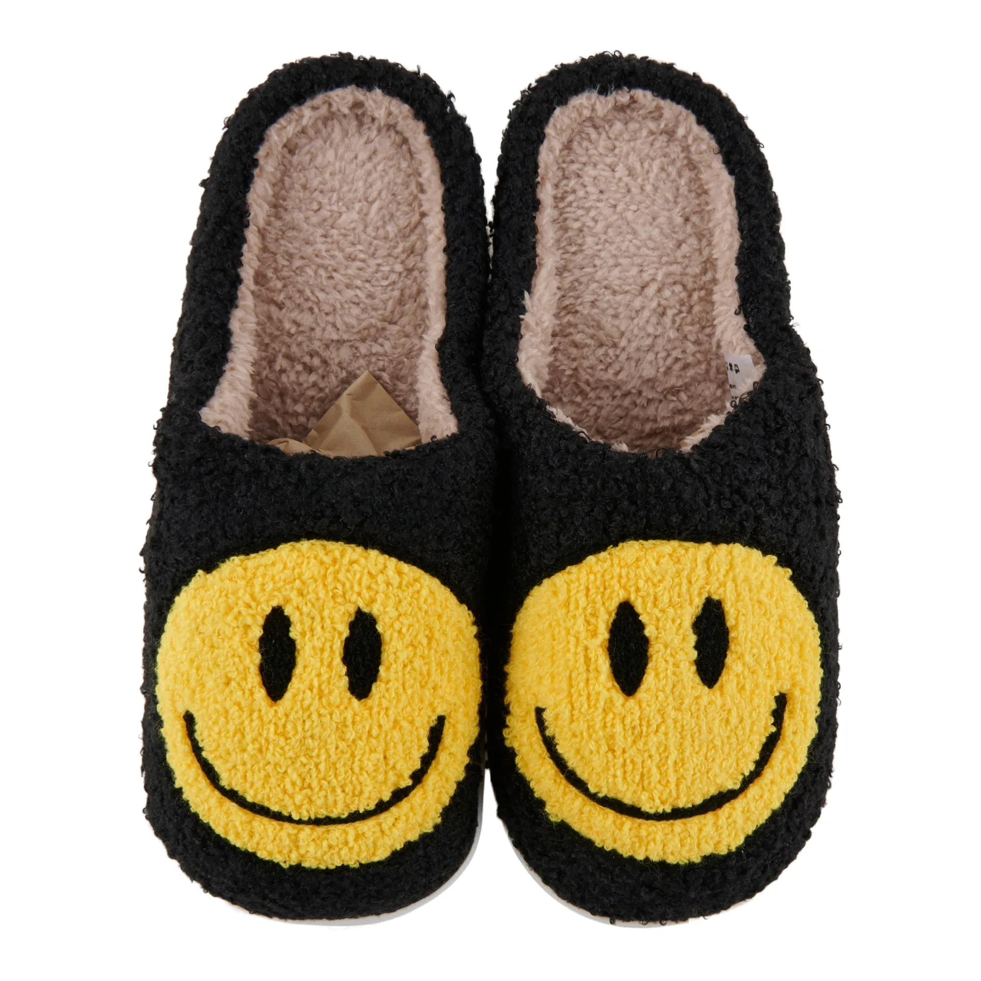 Women's Smiley Slippers sold by Giant Tiger