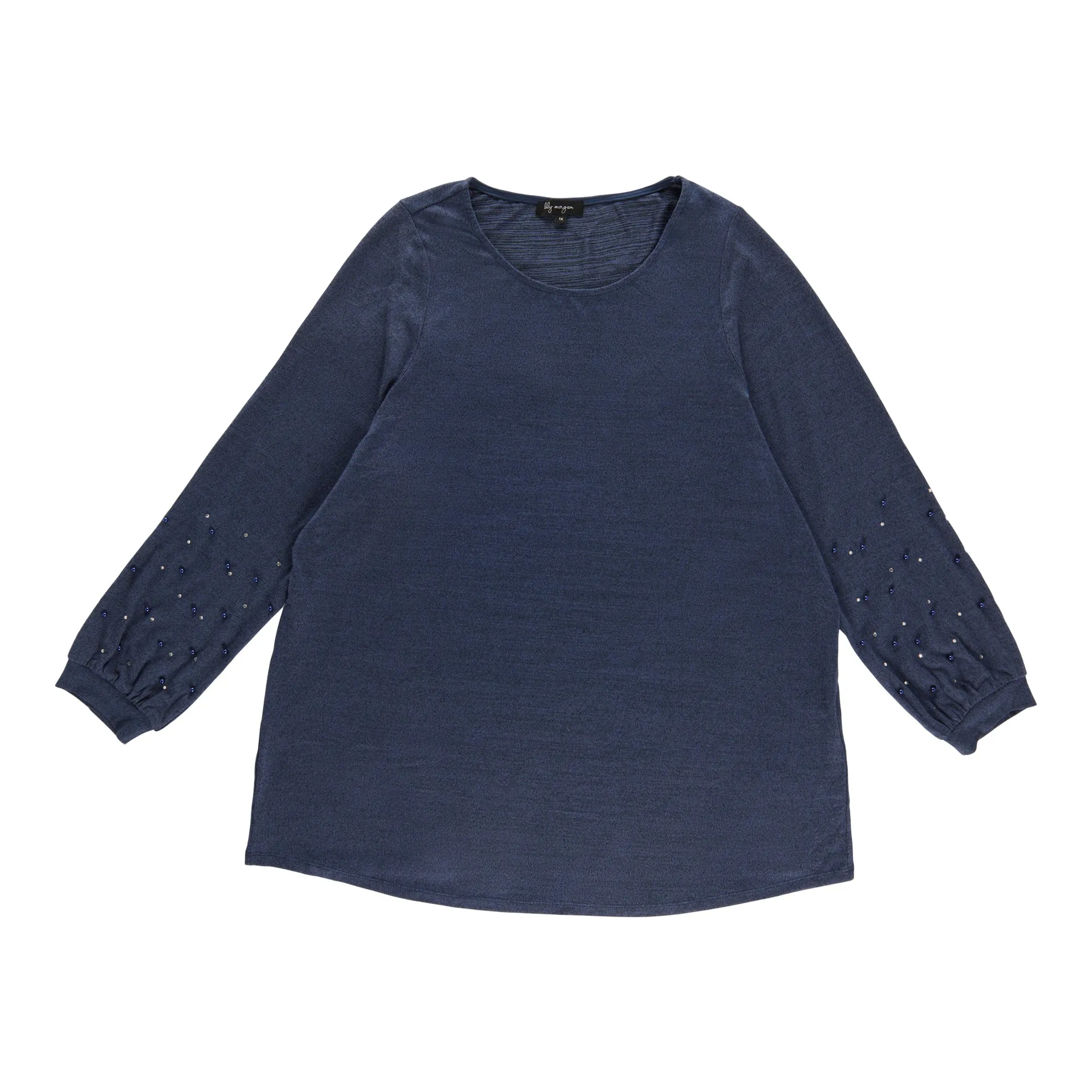 lily morgan Women's Plus Top with Pearl Details sold by Giant Tiger product image thumbnail 2