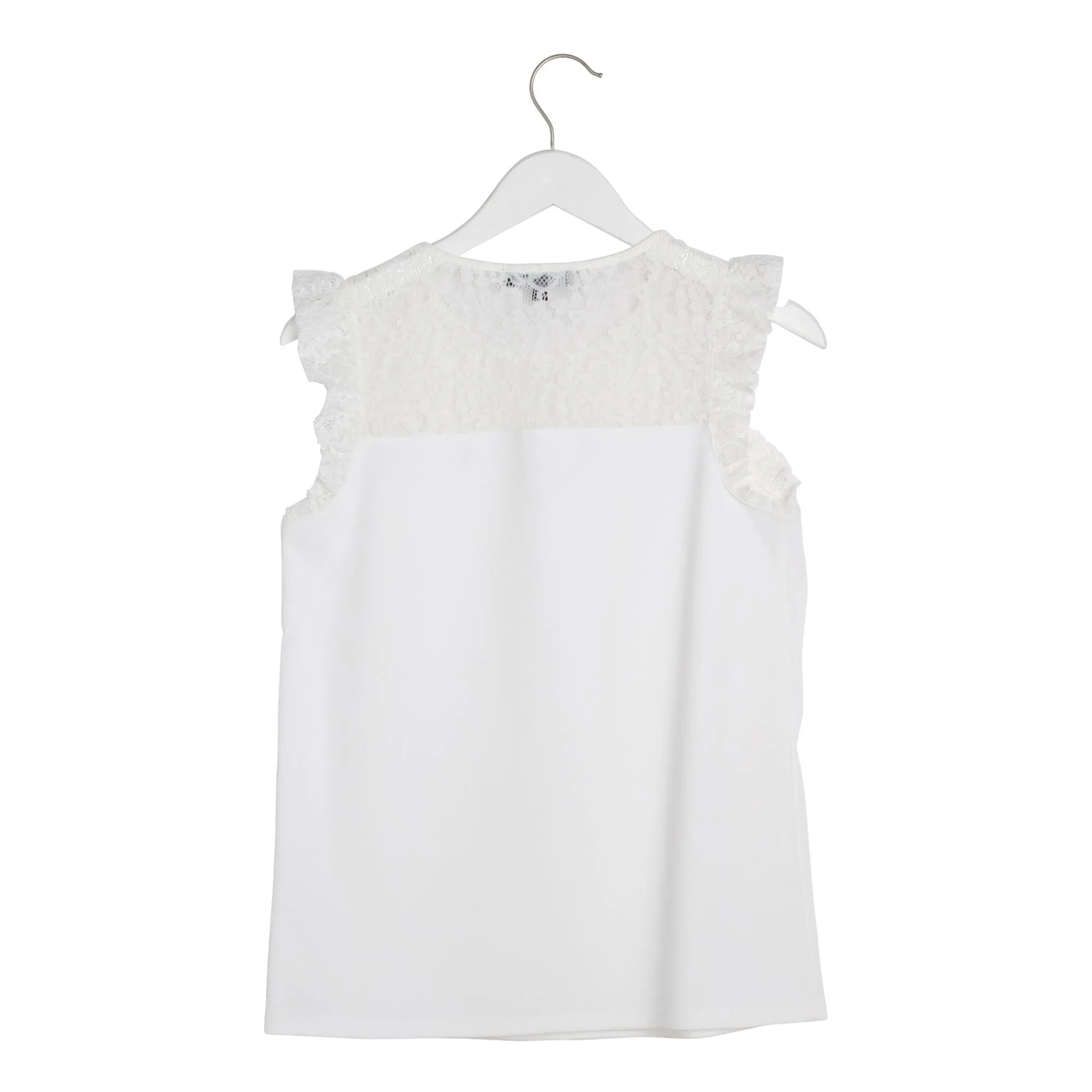 lily morgan Women's Lace Ruffle Top sold by Giant Tiger product image thumbnail 3