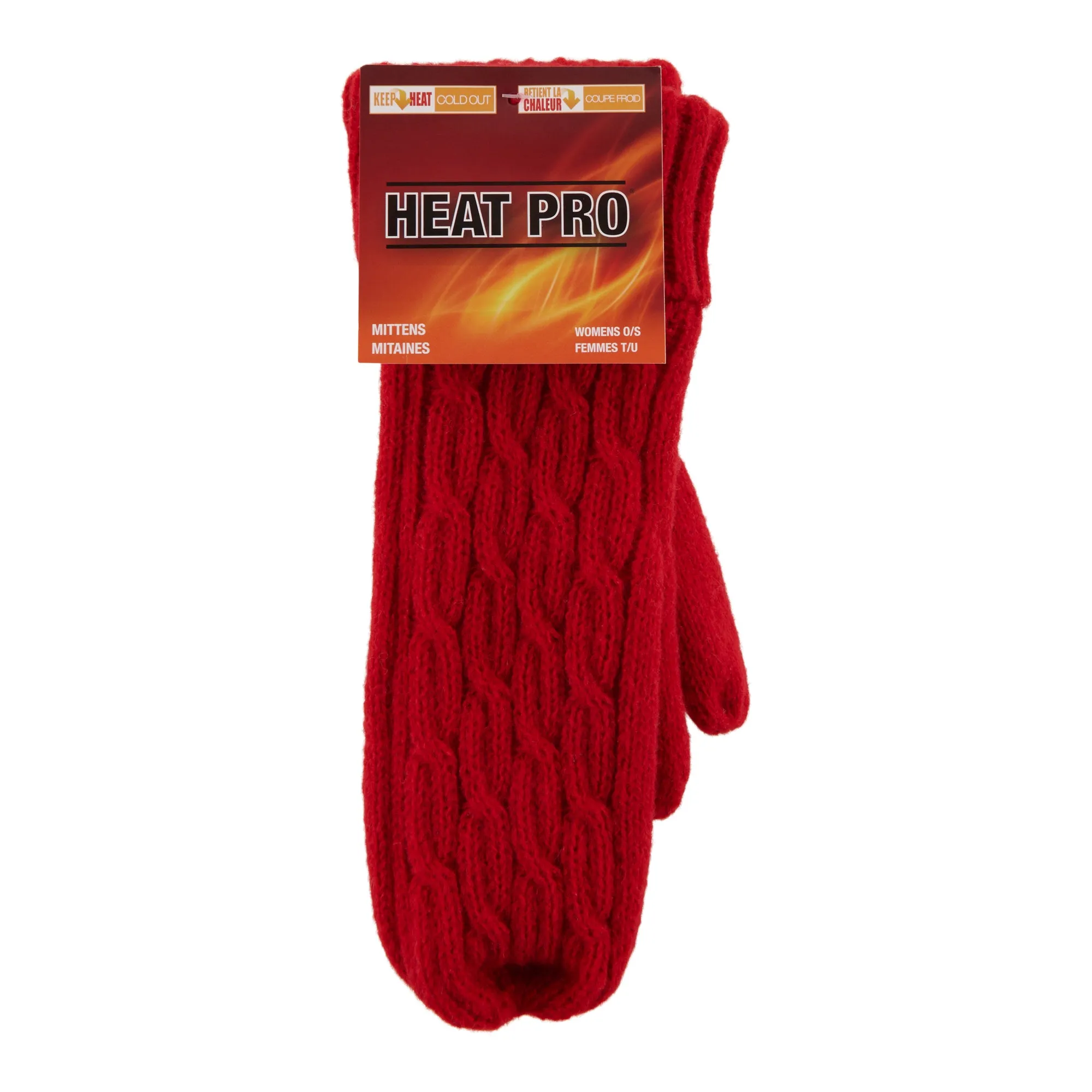 Heat Pro Women's Cable Knit Mittens sold by Giant Tiger product image thumbnail 2