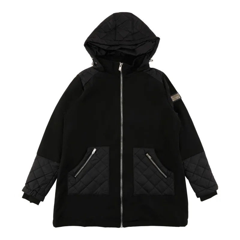 lily morgan Women's Plus Quilted Bonded Jacket sold by Giant Tiger