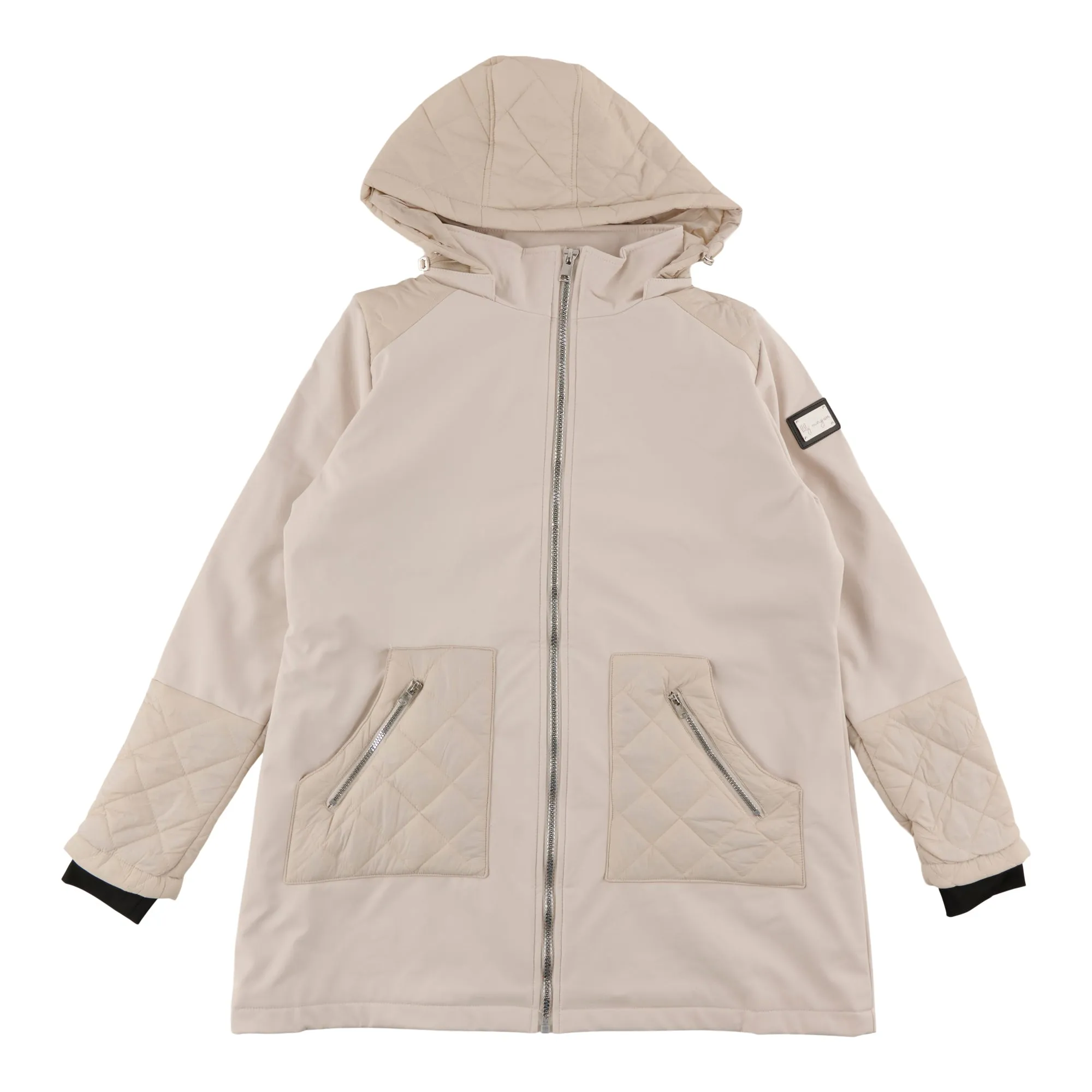 lily morgan Women's Plus Quilted Bonded Jacket sold by Giant Tiger product image thumbnail 2