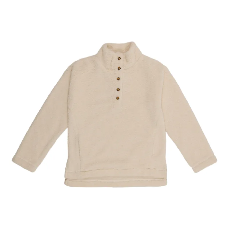 mySTYLE Women's Mock-Neck Sherpa Sweater sold by Giant Tiger