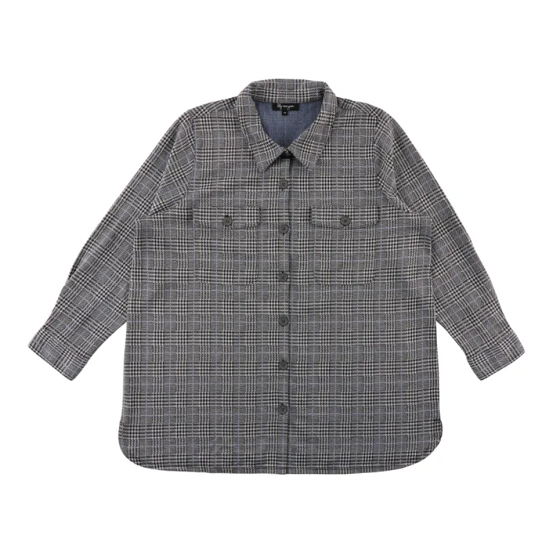 lily morgan Women's Plus Plaid Blouse sold by Giant Tiger