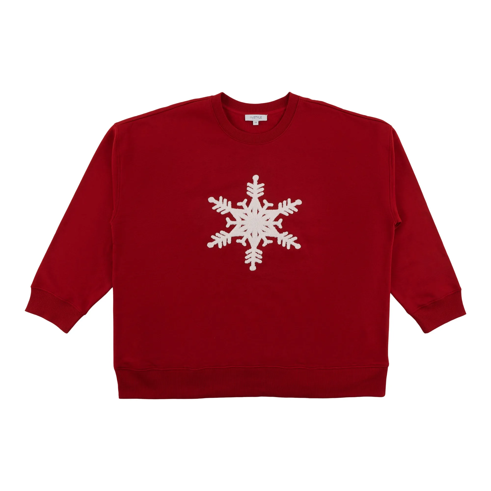 mySTYLE Women's Plus Chenille Crew Neck Sweater sold by Giant Tiger product image thumbnail 2