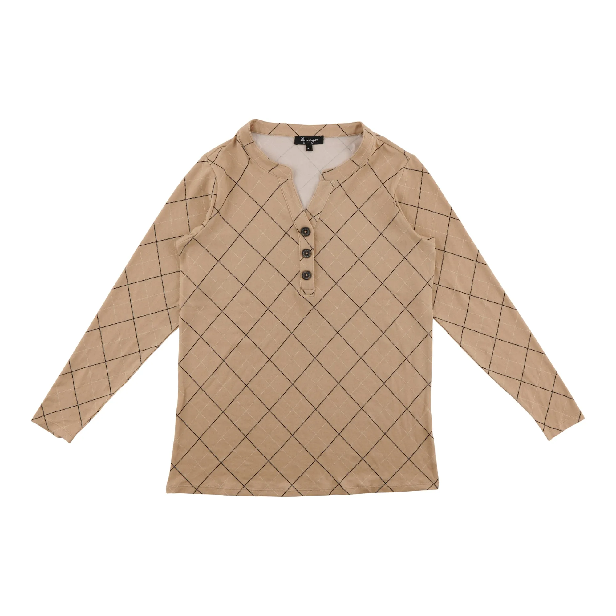 lily morgan Women's Top with Front Buttons Details sold by Giant Tiger product image thumbnail 3