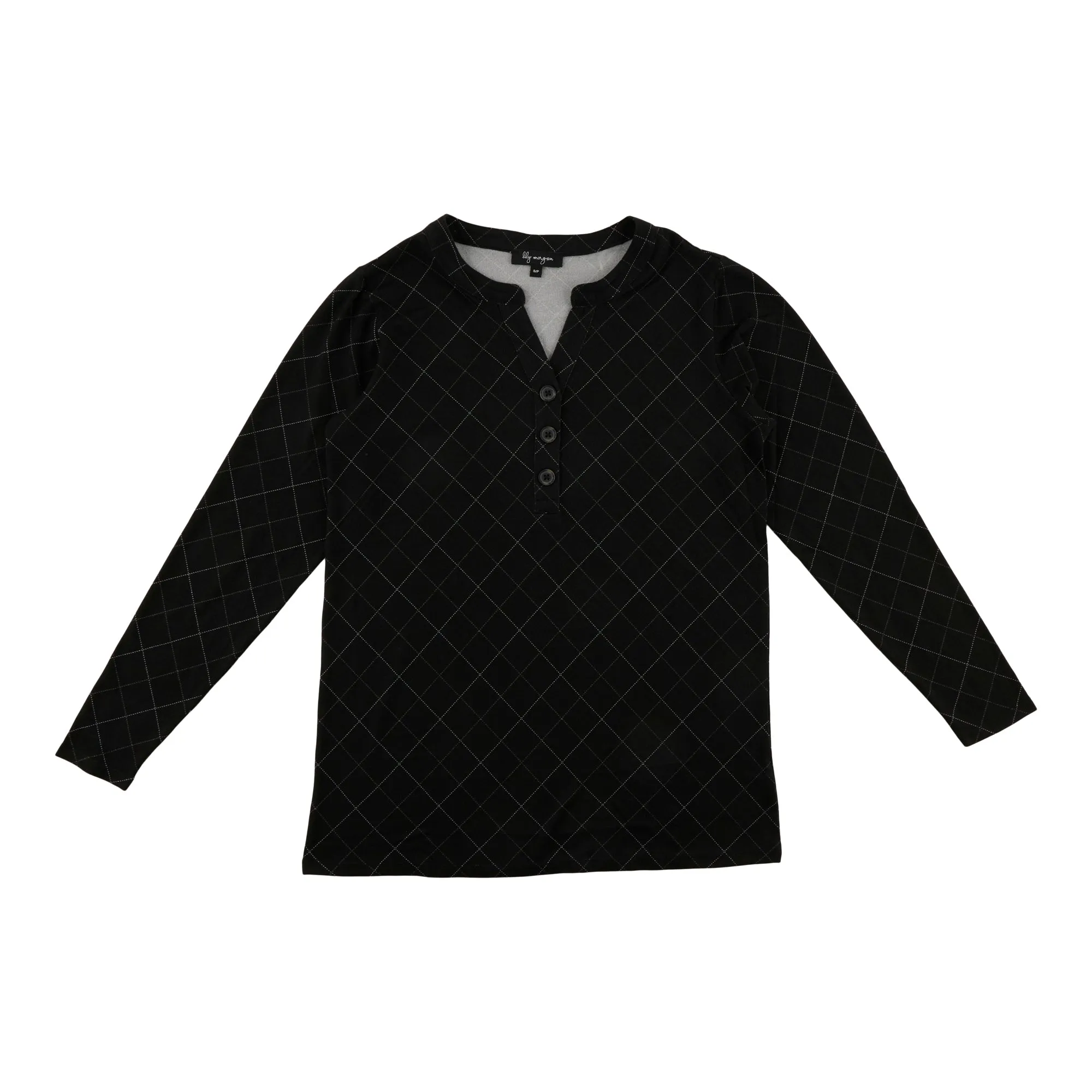 lily morgan Women's Top with Front Buttons Details sold by Giant Tiger