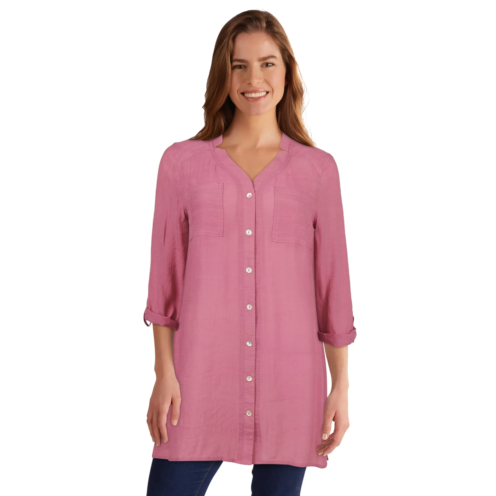 lily morgan Women's Crinkle Blouse sold by Giant Tiger product image thumbnail 3