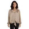 lily morgan Women's Satin Blouse sold by Giant Tiger
