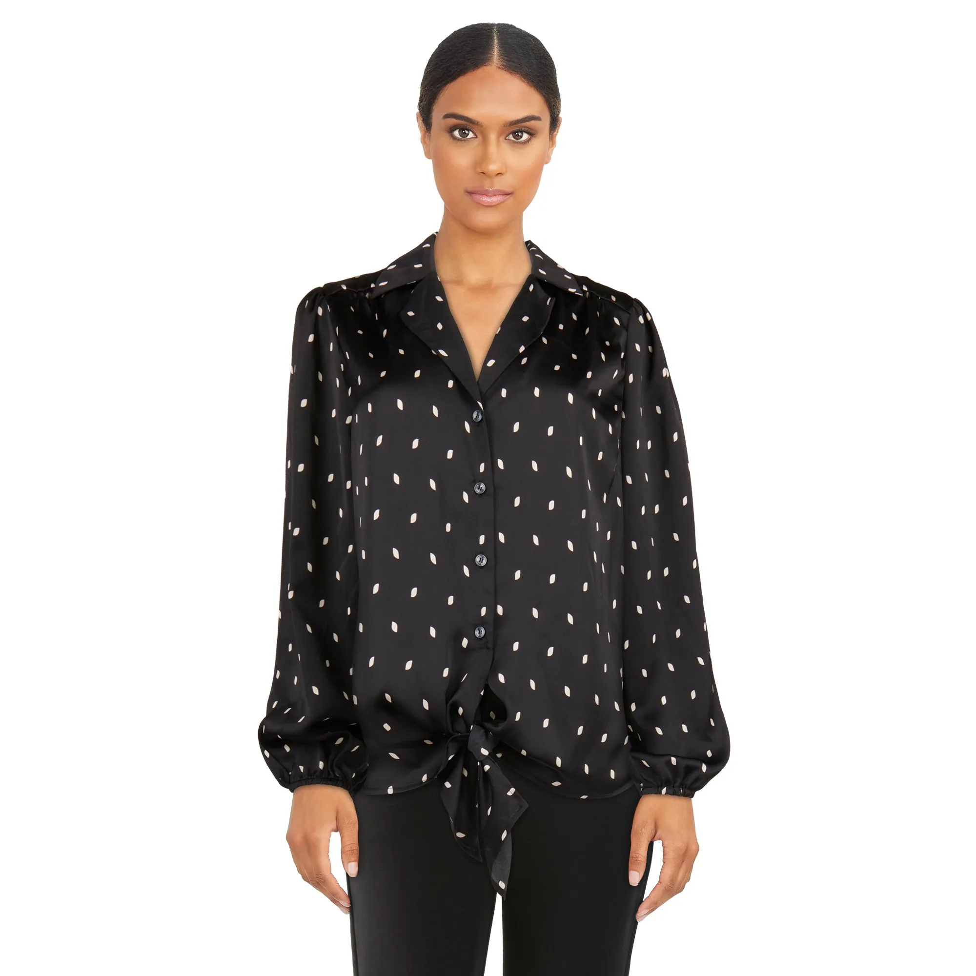 lily morgan Women's Satin Blouse sold by Giant Tiger