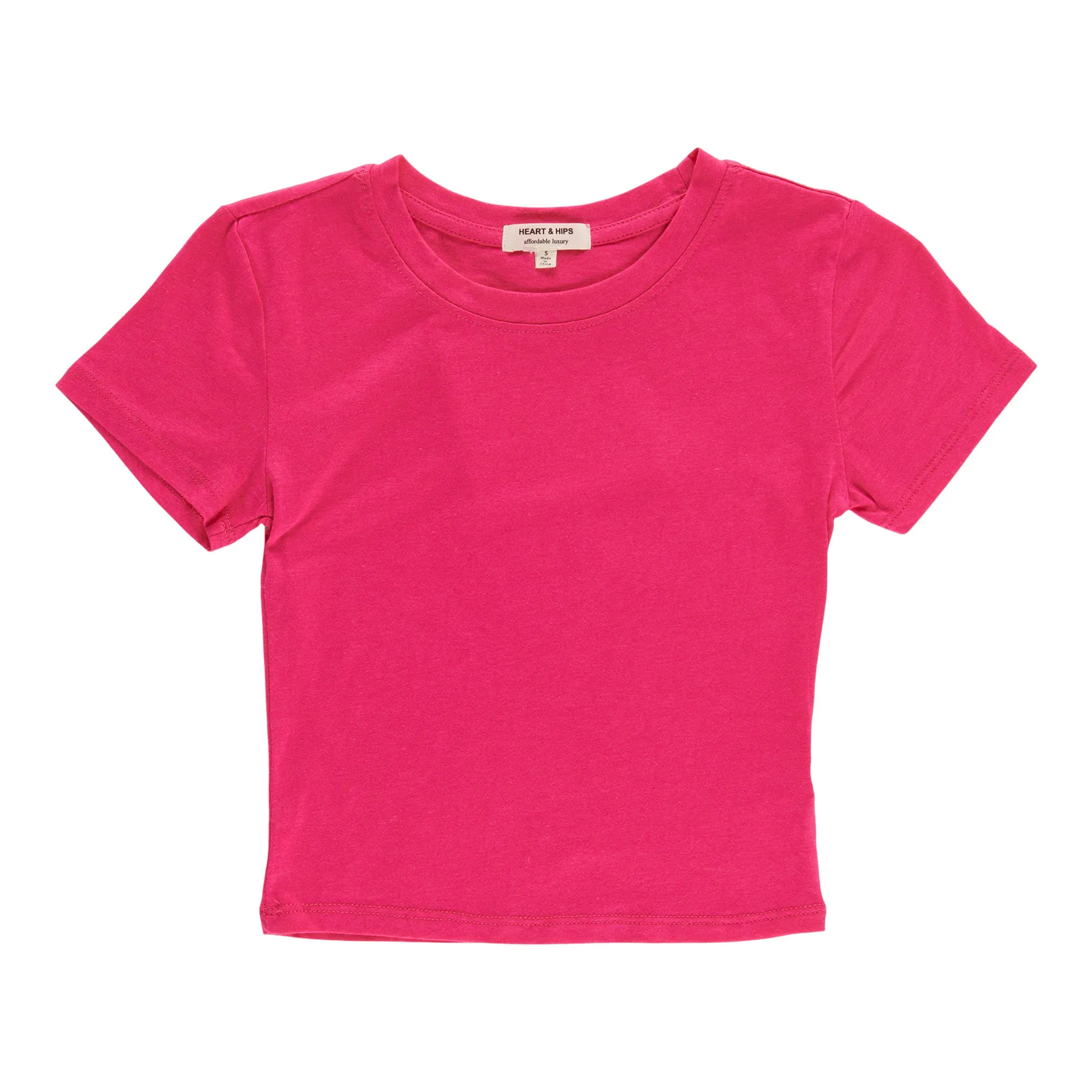 Women's Cropped Crew Neck Tee sold by Giant Tiger product image thumbnail 4