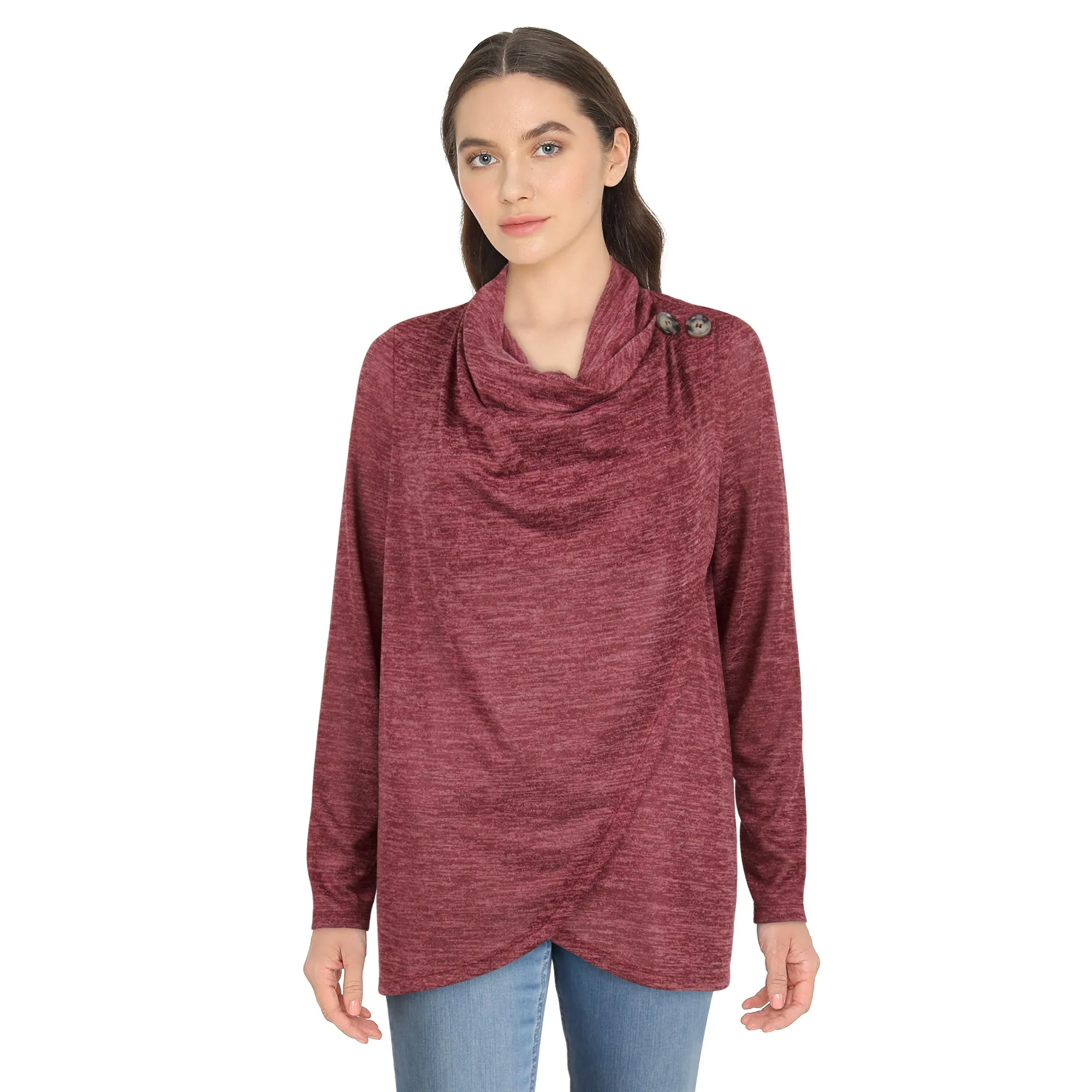lily morgan Women's Top with Crossover Detail sold by Giant Tiger product image thumbnail 2