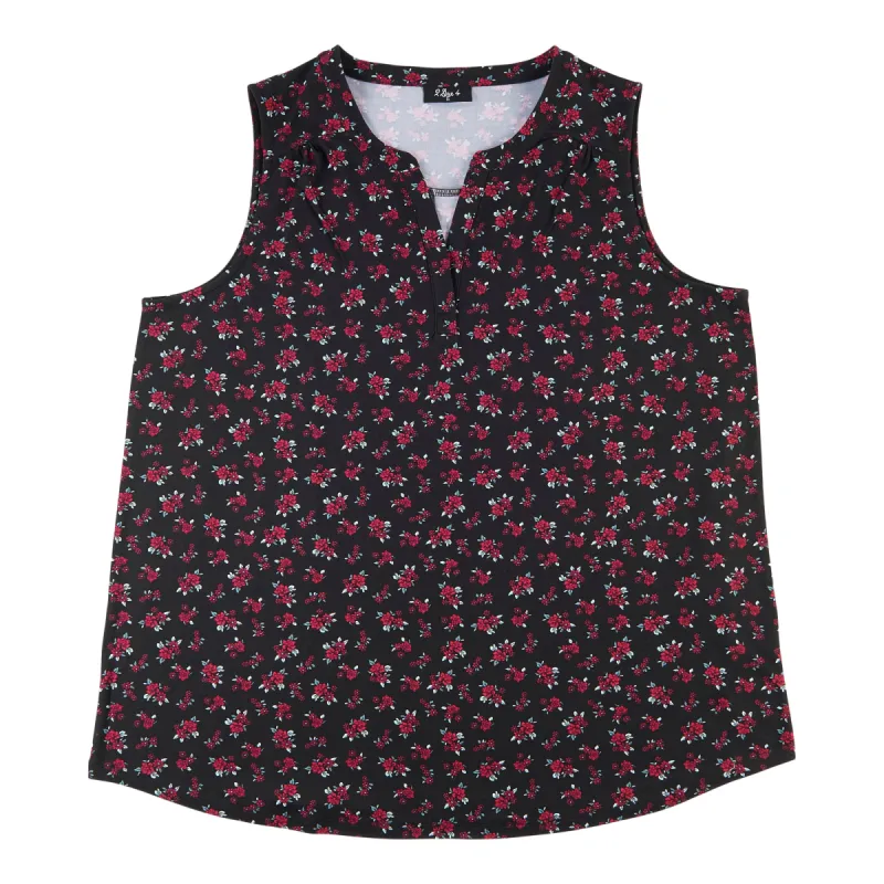 Women's Plus Promo Cami Henley Top sold by Giant Tiger