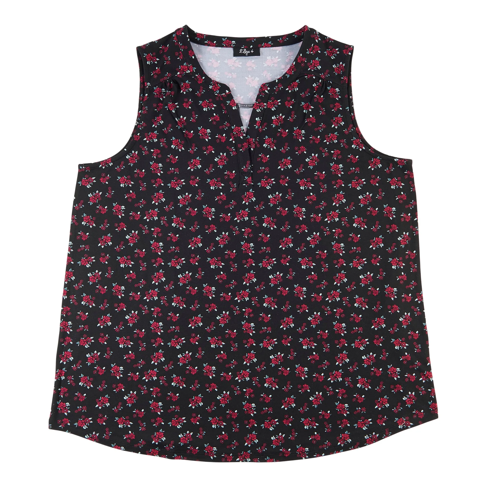 Women's Plus Promo Cami Henley Top sold by Giant Tiger