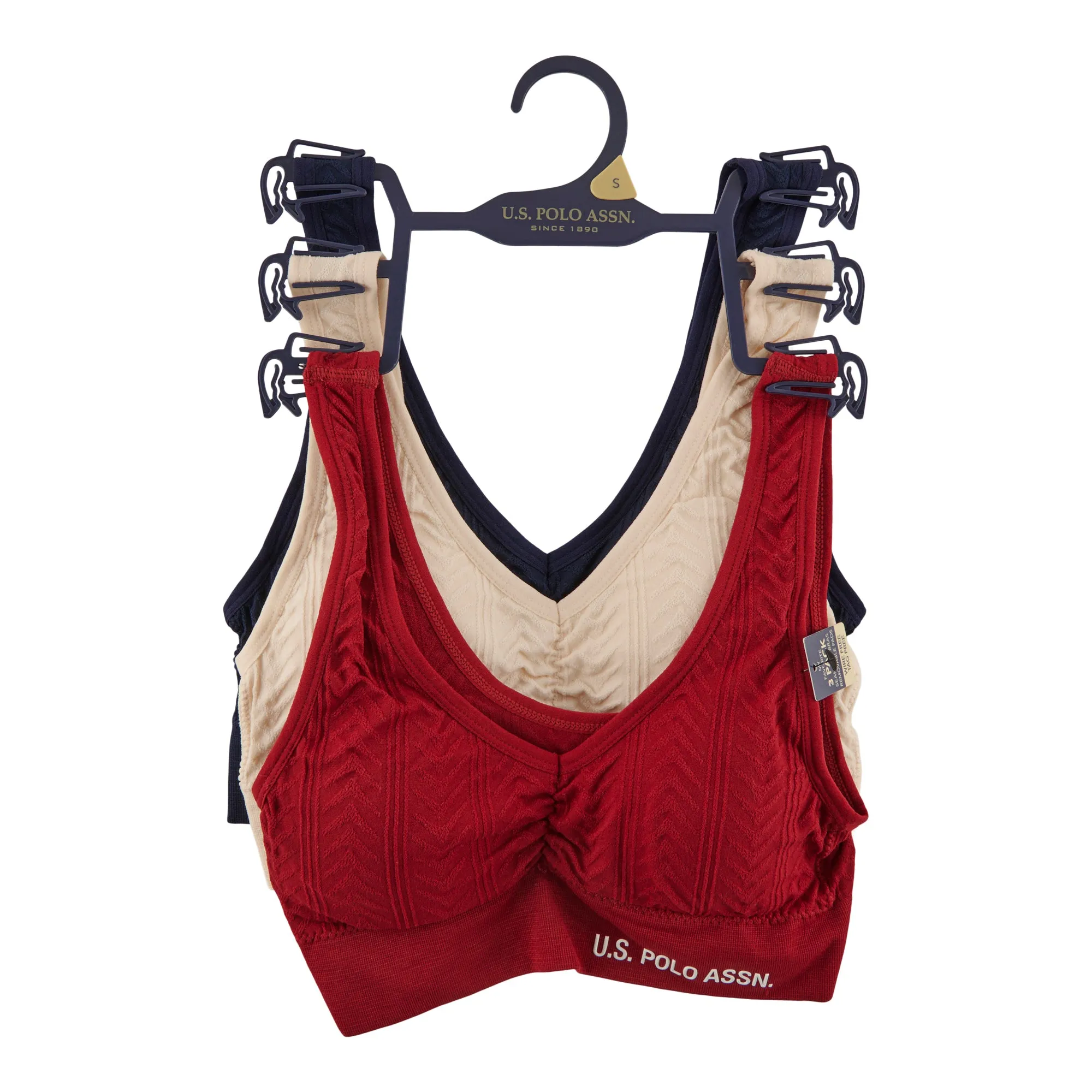U.S. Polo Women's Comfort Bra, 3-Pack sold by Giant Tiger product image thumbnail 2