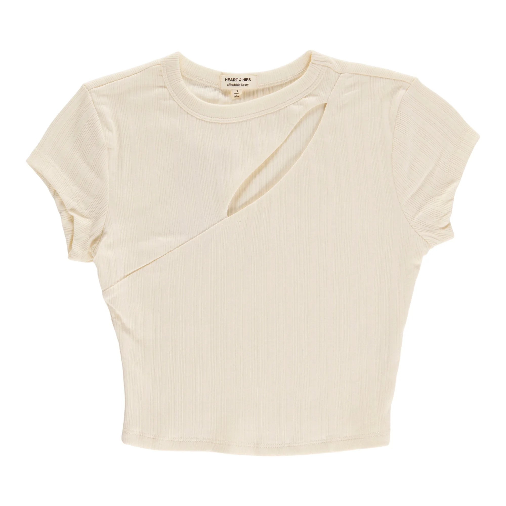 Women's Cut-Out Short Sleeve Tee sold by Giant Tiger